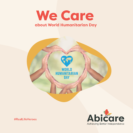 We care about world humanitarian day