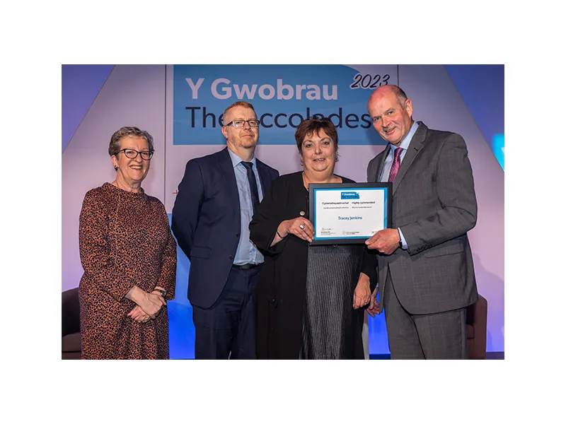 Leadership in care finalist Tracey Jenkins