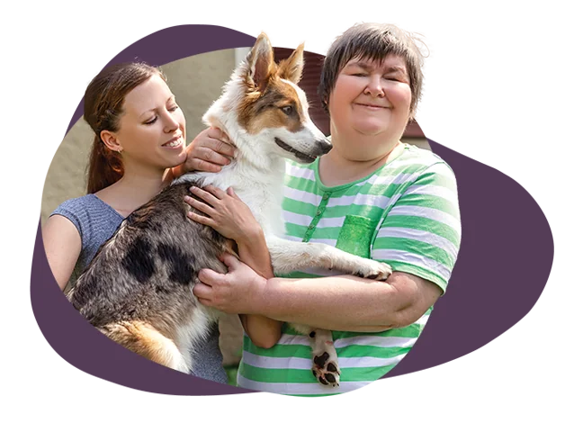 Young Brain Injury client and carer